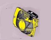 Стартер в сборе для бензопилы Champion 142-16